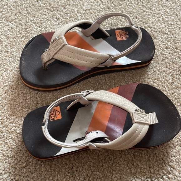 Reefs Toddler Boys Thong Sandals Flip Flops With Strap - Picture 1 of 3